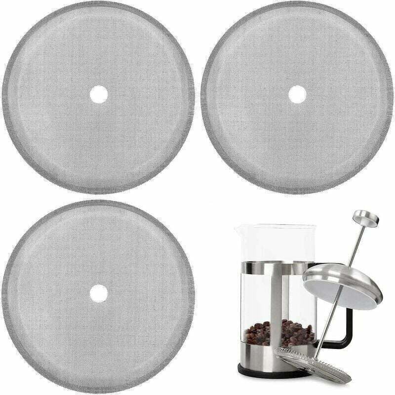 ZVD - Ersatz-French-Press-Filter, 6 Stück, 10 cm Kaffee-French-Press-Filter