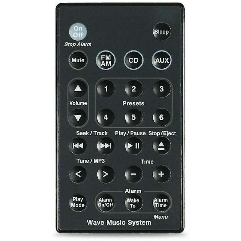 Ersatz für die Fernbedienung des Bose Wave Music System Sound Systems Awr1b1 Awr1b2 Awrcc1 Awrcc2 Awrcc3 von DEBUNS