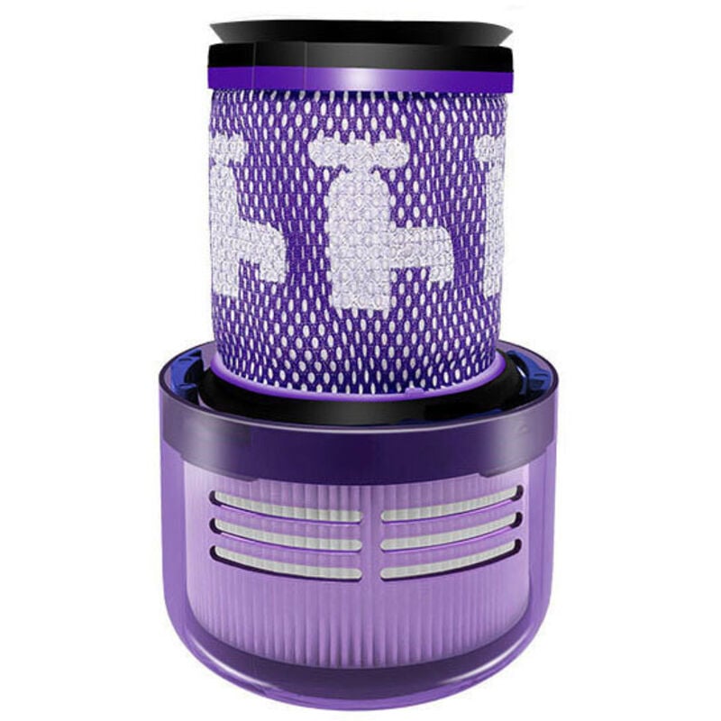 Ersatz-HEPA-Filter für Dyson V12 Detect Slim, Staubsaugerfilter für Dyson V12 Slim Absolute Extra/Total Clean/Fluffy Akku-Staubsauger, 971517-01