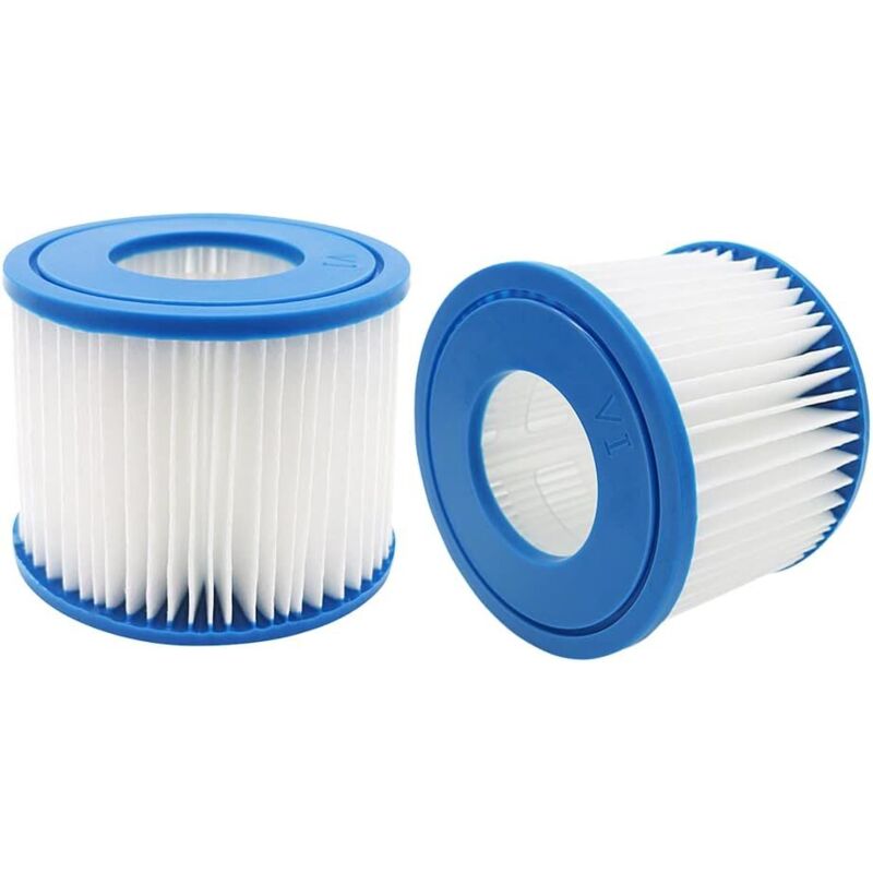 Ersatz-Poolfilter für Bestway, Filterkartusche Größe vi, kompatibel mit Lay-Z-Spa, für Miami, für Vegas, für Palm Springs, für Paris für Monaco (2