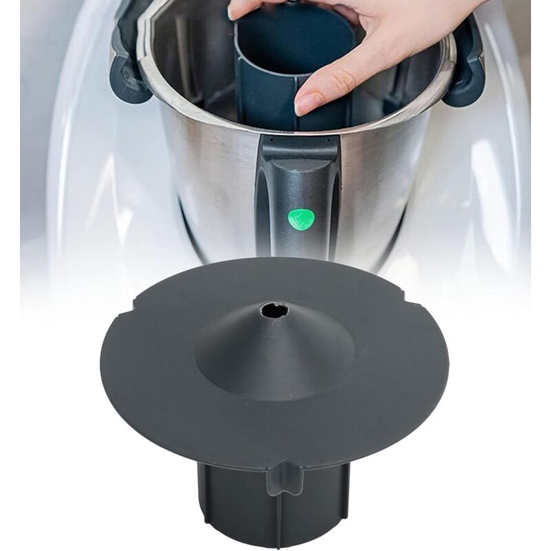 Coocheer - Ersatz-Rührtopfdeckel für Vorwerk Thermomix TM6 TM5 tm Friend, spritzwassergeschützter Deckel für kleine Mengen und harte Lebensmittel