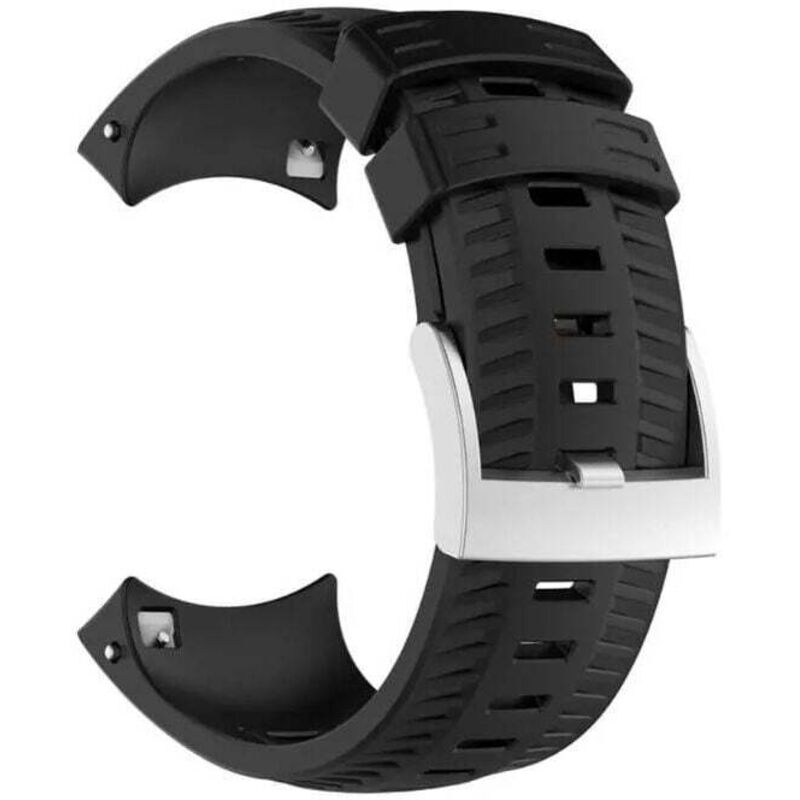 Ersatz-Silikonarmband für Suunto 9 Weiß