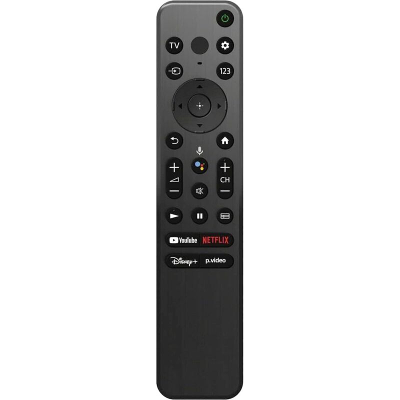 Ersatz-Sprachfernbedienung für Sony TV-Fernbedienung, für Sony Smart TVs und Sony Bravia TVs, für alle Sony 4K UHD LED LCD HD Smart TVs