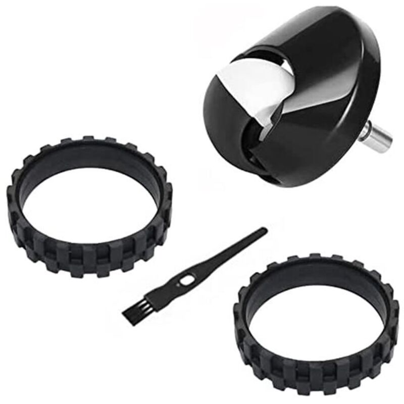 Ersatz-Vorderräder und -Reifen für iRobot Roomba 500, 600, 700, 800, 900, 860, 870, 675, 880, 960, 980 Serie (rutschfeste Teile)