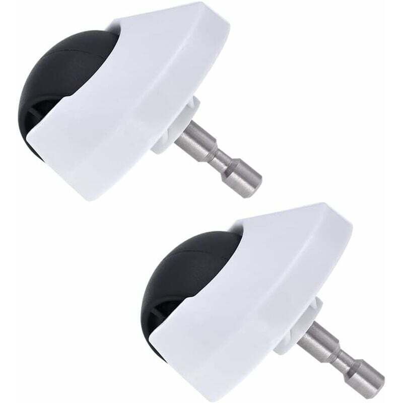 Ersatz-Vorderradrolle, kompatibel mit Roborock S6, S6 Pure, S5, S50, S4, E4, E35, E25, E20, C10 Roboterstaubsaugern, 2er-Pack