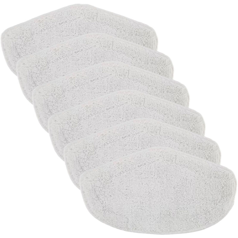 Ersatz-Wischmopps für Polti Vaporetto Vaporforce, Originalprodukt für Smart 35Mop, Smart 40Mop usw. (6 Stück)