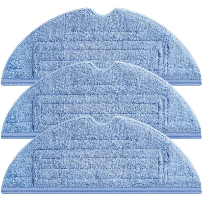 Ersatz Wischtücher für Roborock S8 Wischtücher,Mikrofaser Wischmop Kompatibel mit Xiaomi Roborock S7/S7+/S7 MaxV/S7 MaxV Plus/S7 MaxV Ultra/S8/S8+