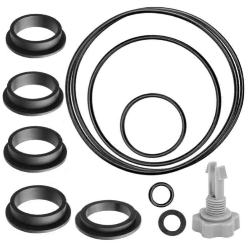 Ersatzdichtung für Intex Sandfilterpumpe für Pool-Sandfiltermotordichtung, Pool-Sandpumpenteile, Schlauchdichtungs-Reparaturset.