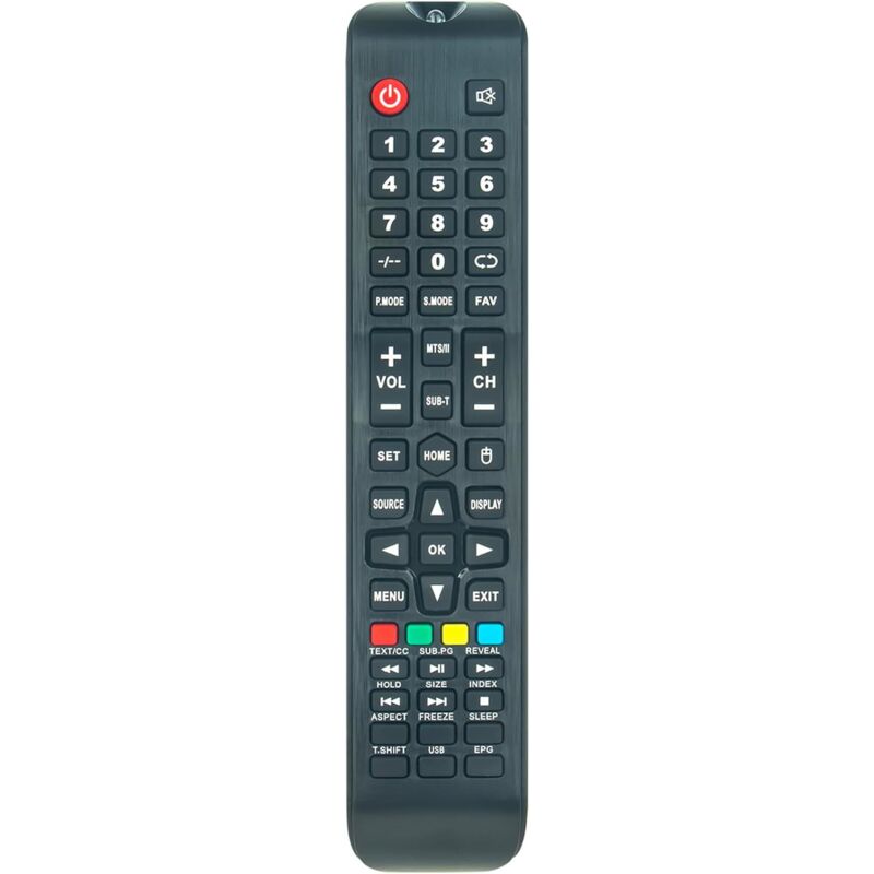 Ersatzfernbedienung für AKAI TV AKTV 4337M, AKTV 510M, AKTV 5542M Smart, AKTV 2821M Smart, AKTV 3219M AKTV 4330NM Smart, AKTV 4335M, AKTV 3294HD