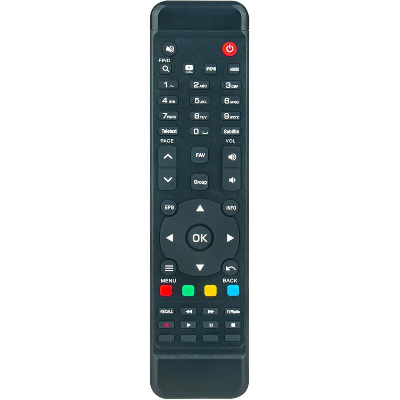 Ersatzfernbedienung für AMIKO Pure OTT Receiver HiS-1000 HiS-1100 HiS-2000 HiS-3000 HiS-4100 HiS-4300