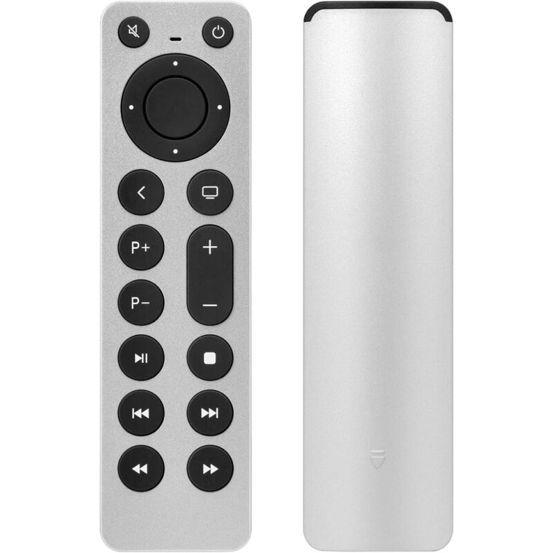 Ersatzfernbedienung für Apple TV 4K/HD, 1. 2. 3. 4. 5., A1294/A1218/MA711 A1378/MC572 A1427/MD199 A1625/MGY52/MLNC2 A1842/MQD22/MP7P2, für Apple TV