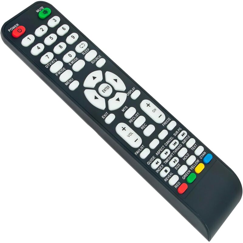 Ersatzfernbedienung für GRUNKEL LED-Fernseher LED-430ISMT, LED-G3914S, LED-G20GN, EX0012, LED-430HT2, LED-24NS1E, LED-G40F1-T2, LED-G2213S,