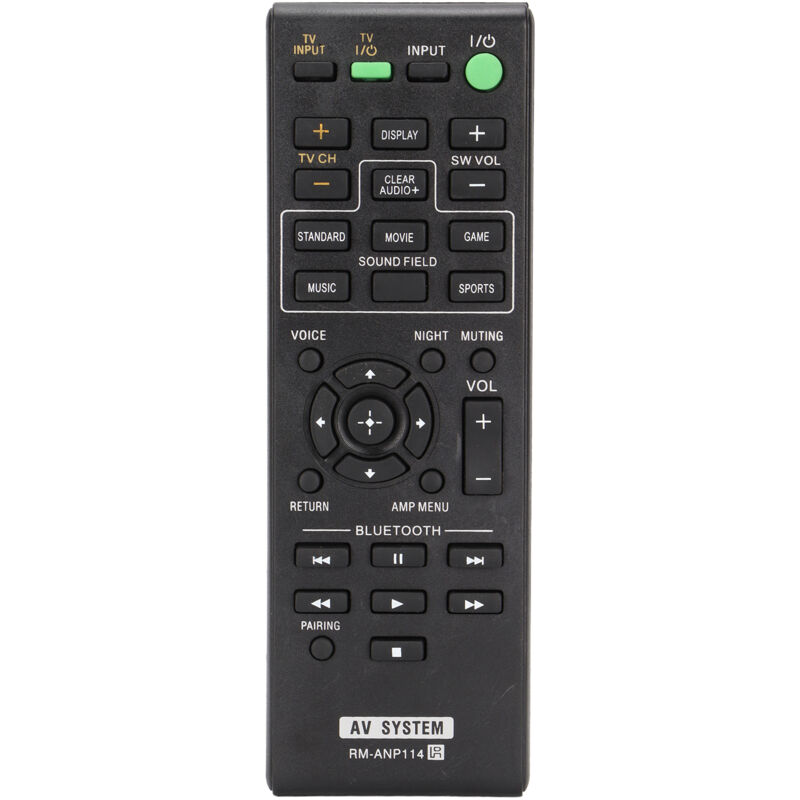 Ersatzfernbedienung für HTCT770 Soundbar, Modell RMANP106