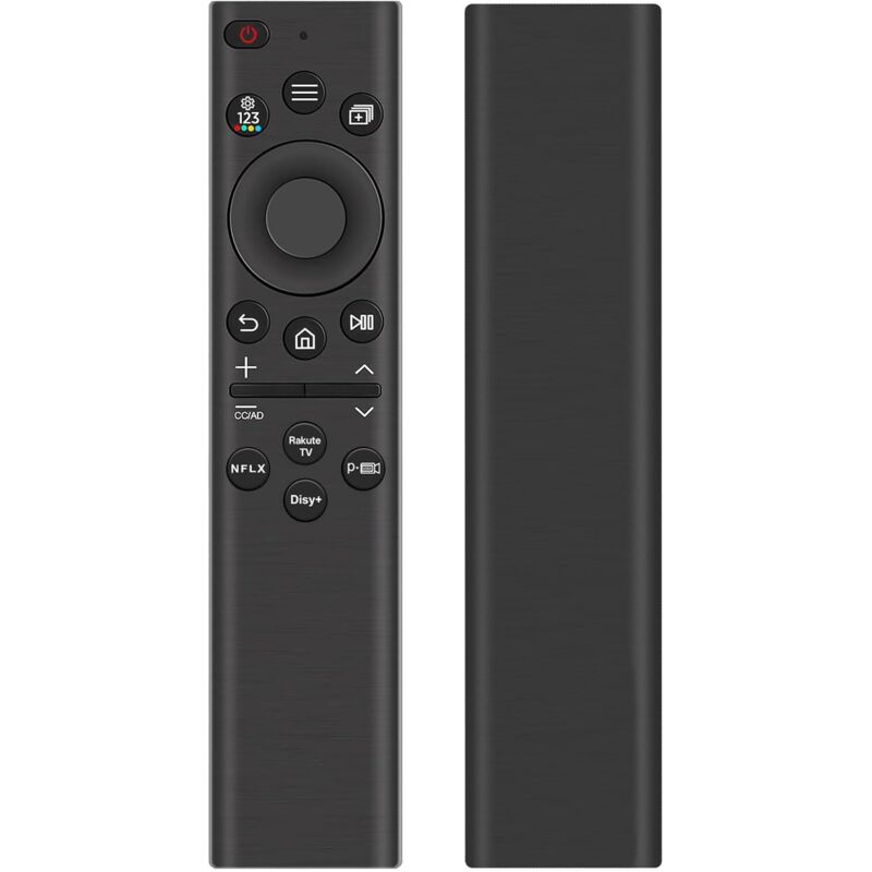 Ersatzfernbedienung für Samsung Fernseher – Universelle Samsung Smart TV Fernbedienung, kompatibel mit Samsung Crystal QLED OLED Curved HDTV 4/8K UHD