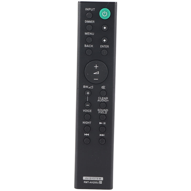 Ersatzfernbedienung für Sony Soundbar HT-CT390 HT-RT3 SA-CT390 SA-WCT390