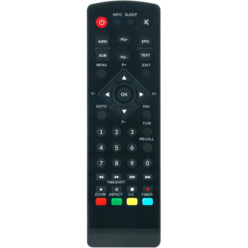 Ersatzfernbedienung für Strong Receiver SRT 82, STR 8206, STR 8209, STR 8222, SRT82 STR8206 STR8209 STR8222