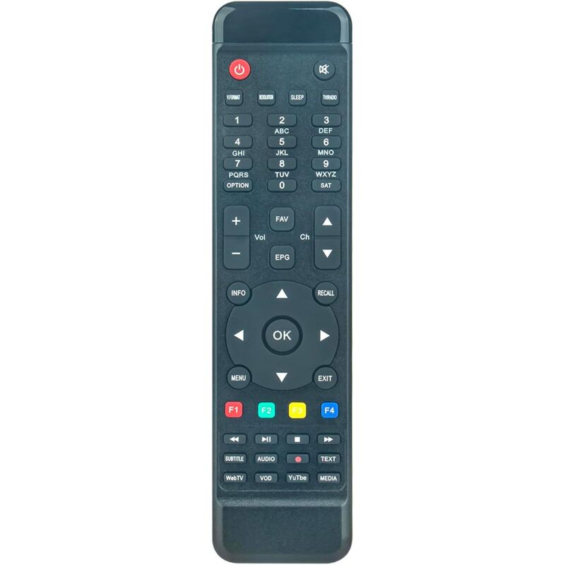 Ersatzfernbedienung SXRCU02 für Octagon 4K UHD Linux-Receiver SF 8008 SX88 SX87 SX888 SX887 SX889 SX988 SX RCU 02