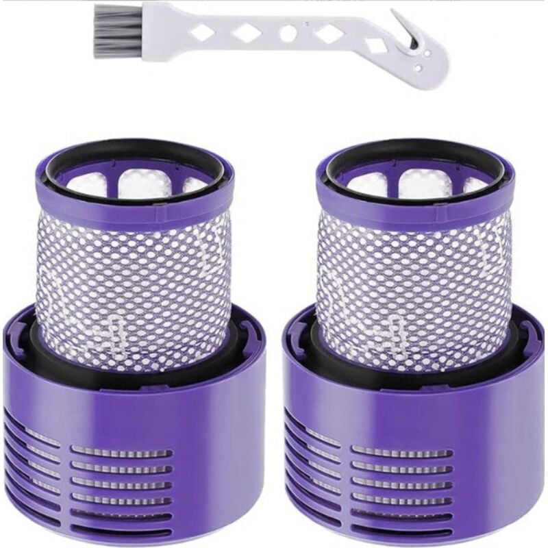 Ersatzfilter für Dyson V10 Cyclone Series, V10 Absolute, V10 Animal, V10 Total Clean, V10 Motörhead, SV12, Ersetzen Sie Teil 969082-01, Waschbare und