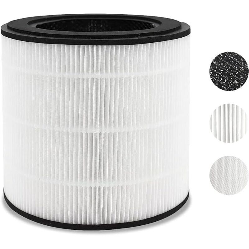 Keyoung - Ersatzfilter für Philips 800 Series Luftreiniger, 3-in-1 Filter für Philips 800 Series Luftreiniger (AC0830/10 AC0820/30 AC0820/10