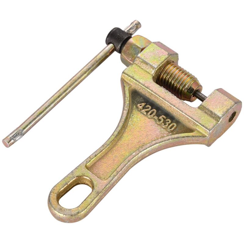 Ersatzkettenwerkzeug für Ketten der Größen 428, 520, 525, 528 und 530 (Werkzeug für Motorrad, Quad, Gold)