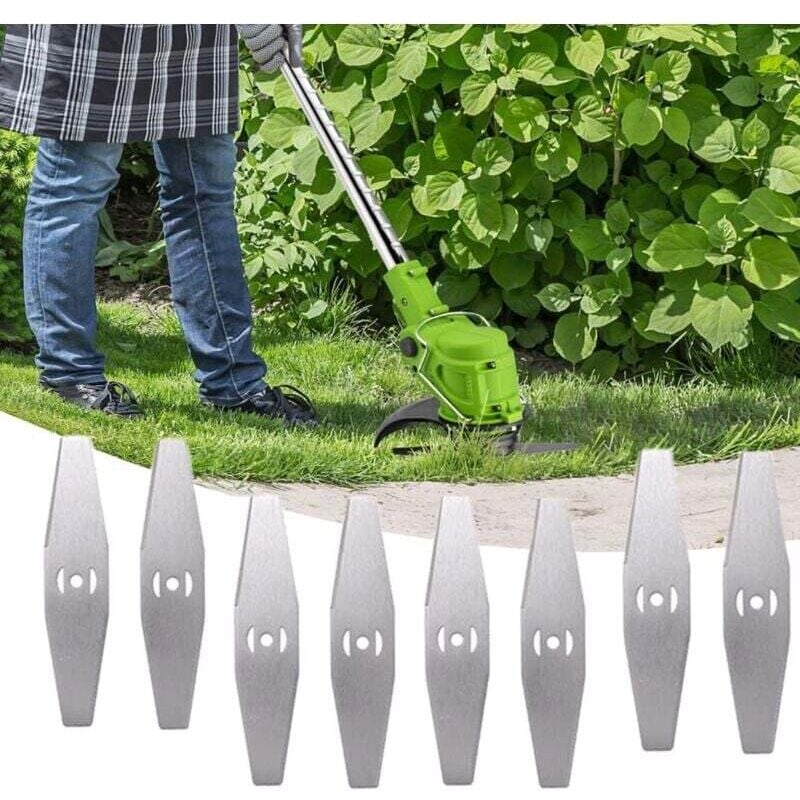 Ersatzklinge für Rasenmäher, 24 v Akku-Rasenmäher mit Metallklinge, Zubehör für elektrische Freischneider, für Gartenrasenmäher, Akku-Rasenmäher,