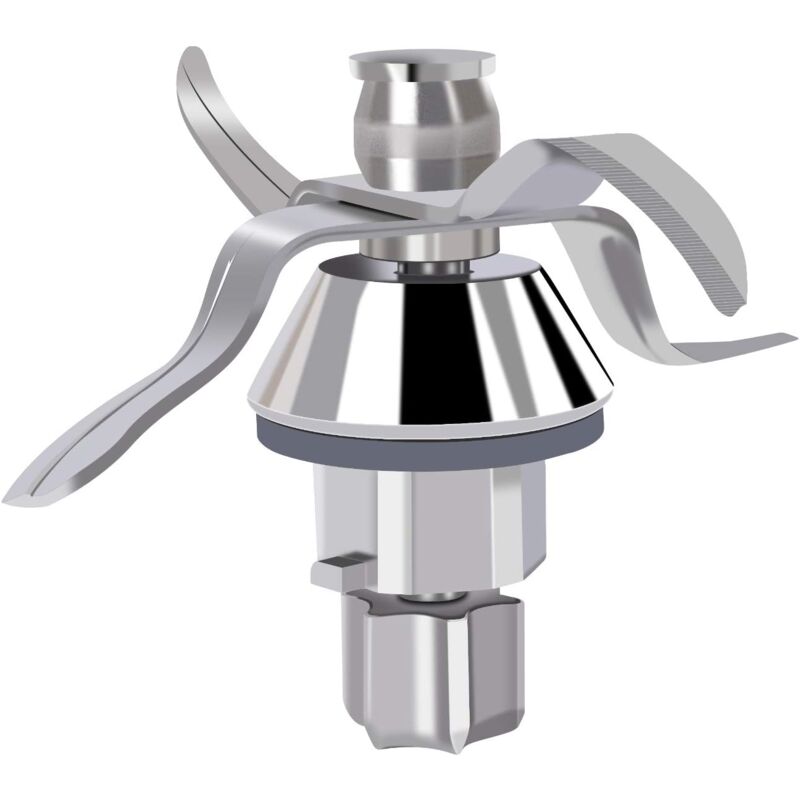 Toolive - Ersatzmesser für Thermomix TM31 von Vorwerk inklusive Dichtung (schwarze Dichtung)