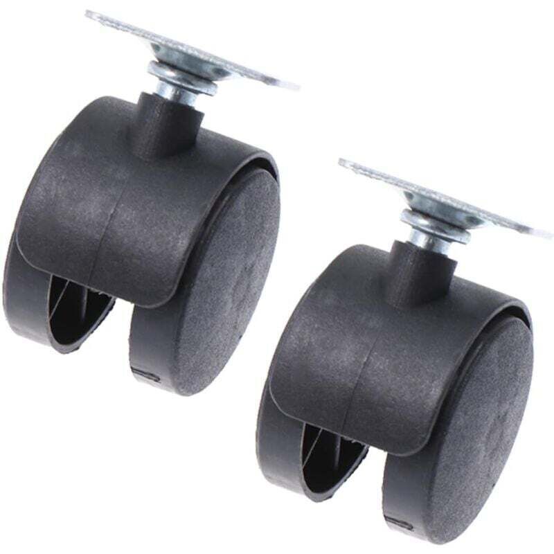 Rollstuhl-Ersatzräder, 2 Stück, 360-Grad-Räder, Rollstuhl-Schwenkräder, Rollator-Schwenkräder