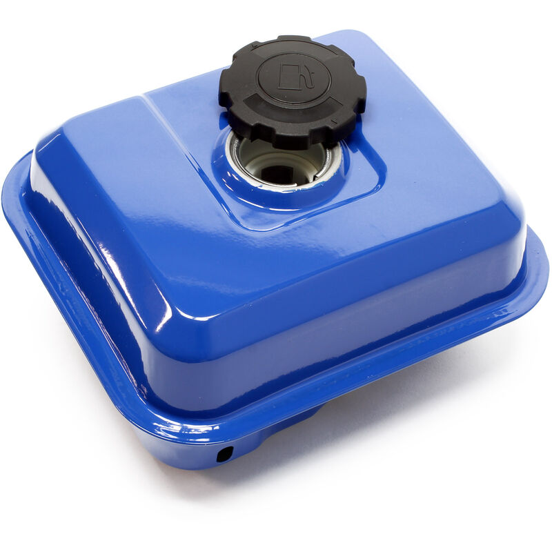 Lifan Ersatzteil für 6,5 ps Benzinmotor Benzintank blau 3,6 l, leistungsstarker 4-Takt Motor, Benzin Motor Hubraum 196 ccm E10 kompatibel