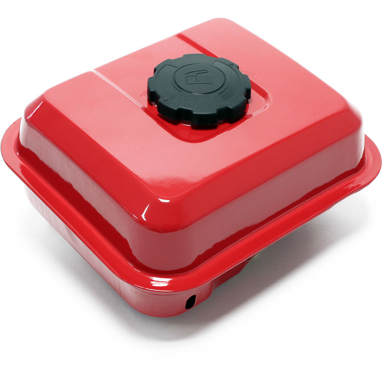 Lifan Ersatzteil für 6,5 ps Benzinmotor Benzintank rot 3,6 l, leistungsstarker 4-Takt Motor, Benzin Motor Hubraum 196 ccm E10 kompatibel