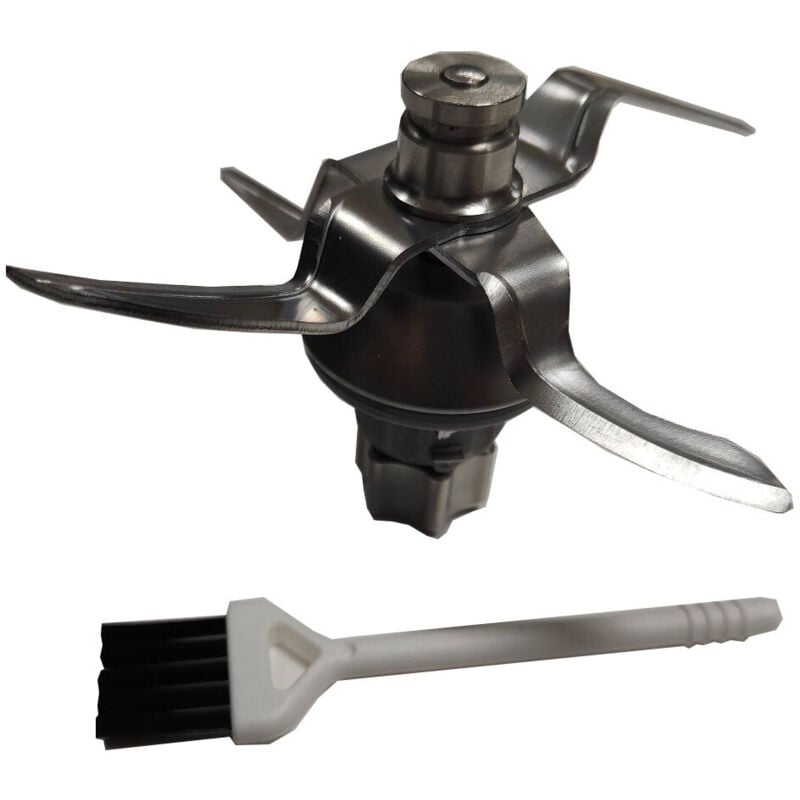 Thermomix - Ersatzteil - Messer mit anpassbarem TM6-Dichtungsring (Metallbasis) 79x115 mm - - vorwerk