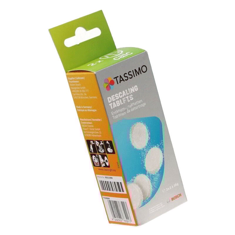 Ersatzteil - Entkalkungstabletten tassimo (x4), original - Bosch