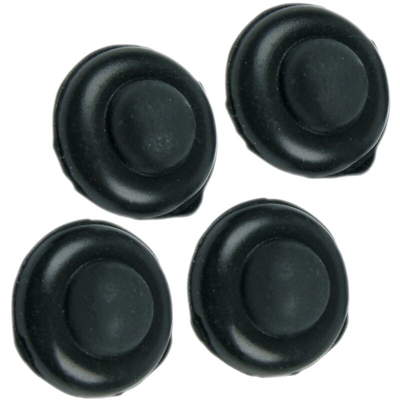 Whirlpool - Ersatzteil - Gummi Halterung Grillrost (x 4) - - ignis bauknecht, laden, ariston hotpoint, indesit, ikea, kitchenaid