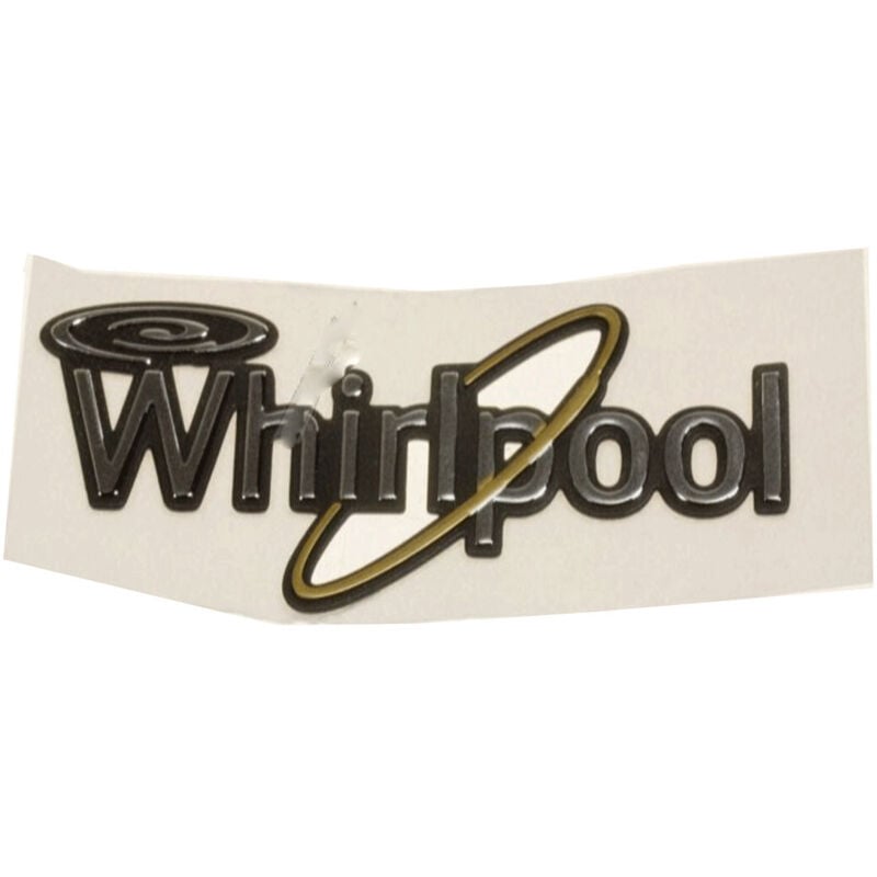 Ersatzteil - Logo-Typenschild, original - Whirlpool laden, ariston hotpoint, kitchenaid