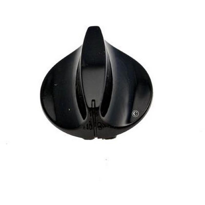 Ersatzteil - Schaltknopf schwarz - De Dietrich thermor