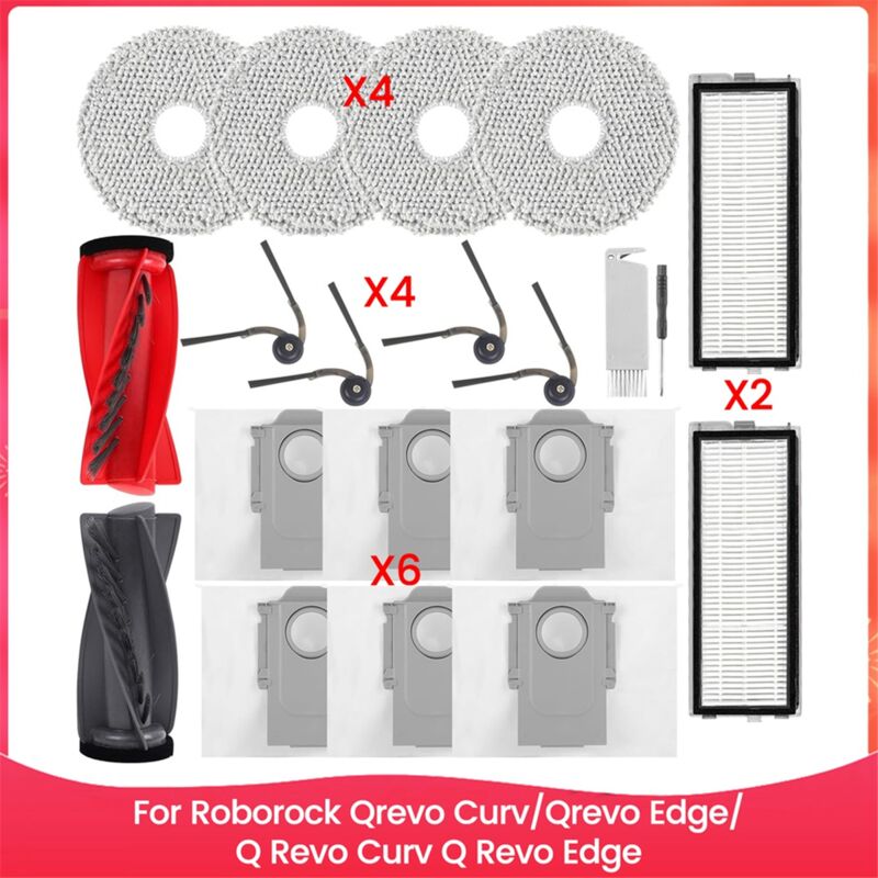 Ersatzteile für Qrevo Curv/Qrevo Edge, q Curv q Edge Staubsaugerzubehör