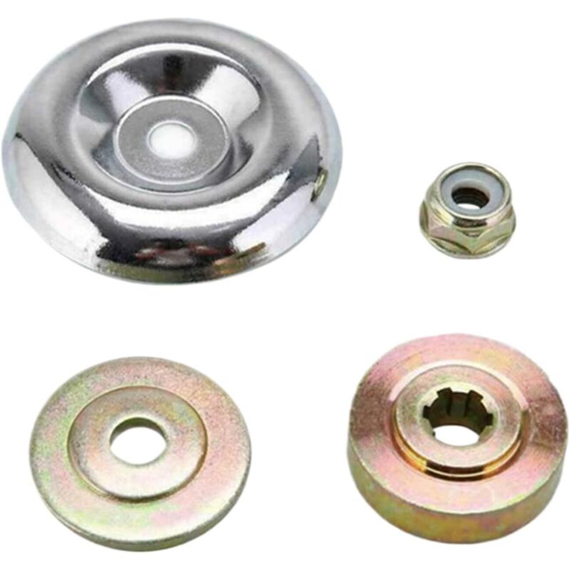 Ersatzteile für Rasenmäher, 4x Getriebekopf-Zubehör für Rasenmäher, Metallteile für Getriebe aus Eisen für Garten, Sträucher, Rasen und Landschaftsbau