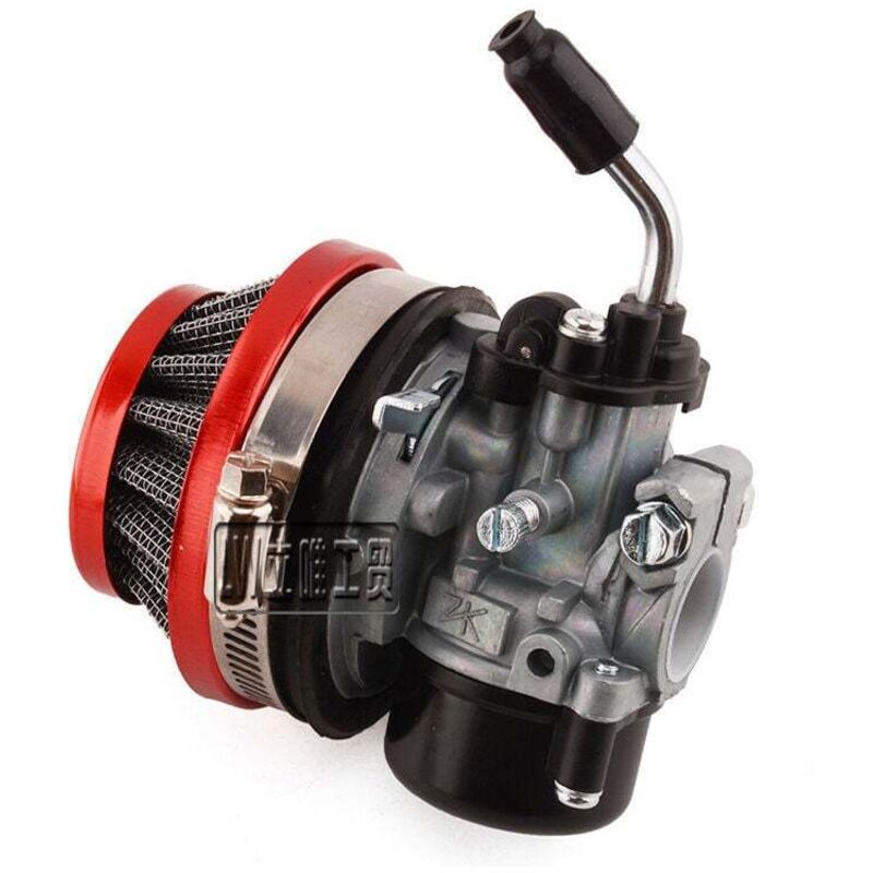 Carburateur de rechange pour scooter mini pocket bike dirt bike avec moteur 47cc 49cc 2 temps avec filtre à air et joint et bougie