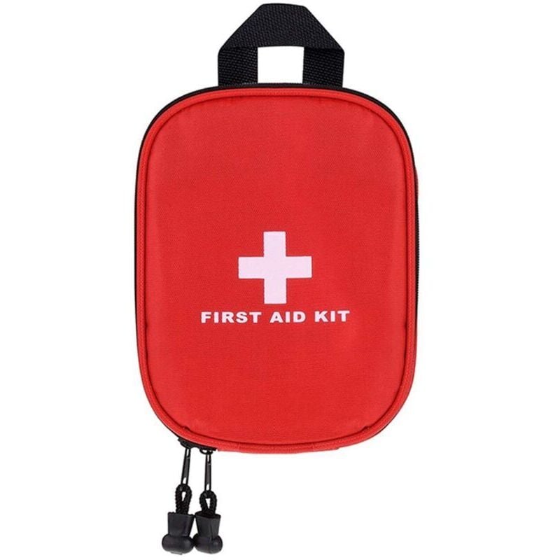 Odipie - Erste-Hilfe-Set aus Nylon, kompakte und leichte Erste-Hilfe-Tasche für Auto, Outdoor, Boot, Camping, Wandern (nur Tasche)