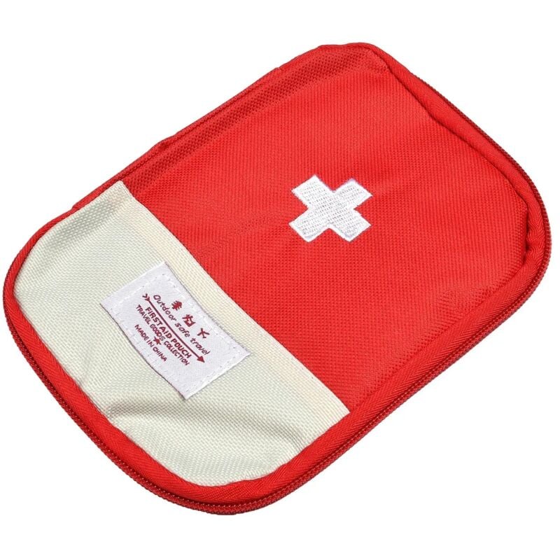 Erste-Hilfe-Set für Zuhause, Touristen, Reisetasche, Rot