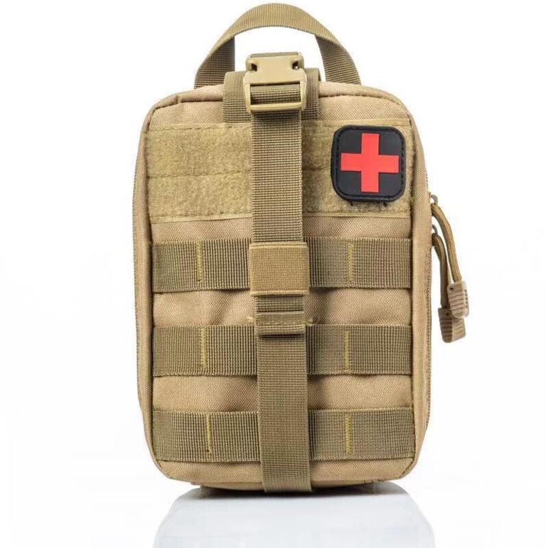 Erste-Hilfe-Set, Survival-Kit, Erste-Hilfe-Tasche, Notfall-Medizintasche für Camping, Arbeitsplatz (leer),