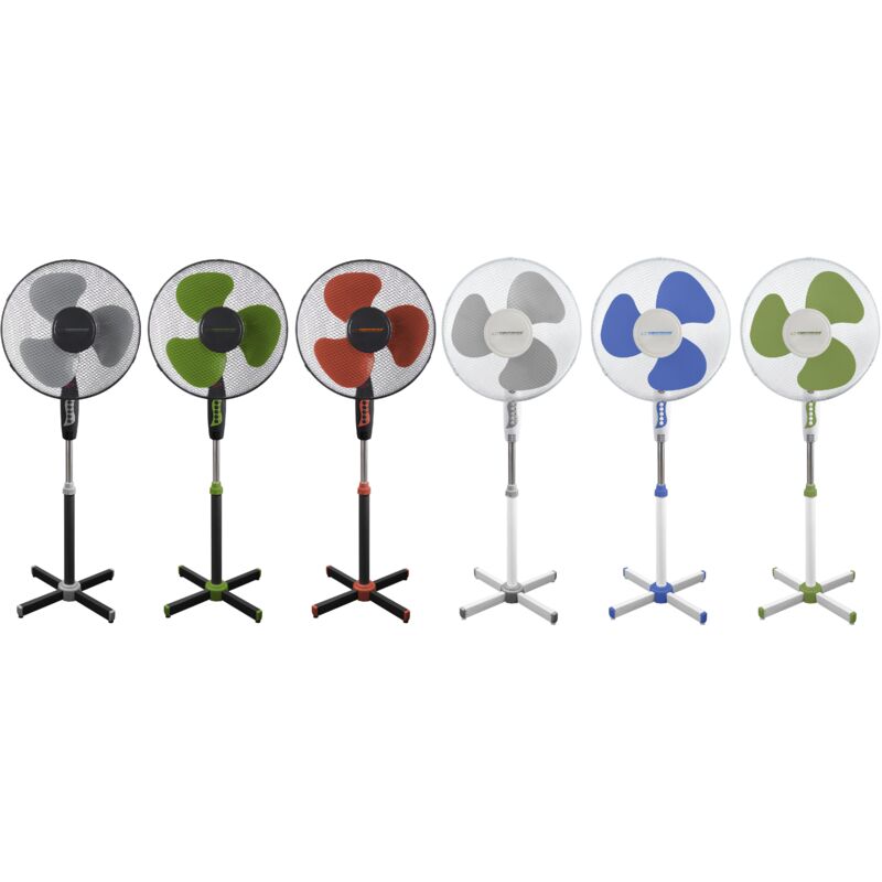 Esperanza standventilator 16 zoll hurricane black