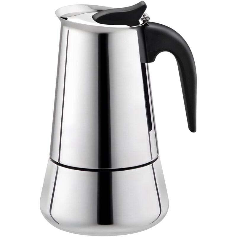 Odipie - Espresso-Kaffeemaschine, Herd-Kaffeemaschine, Espressokanne-Kaffeemaschine, italienischer 300 ml Edelstahl