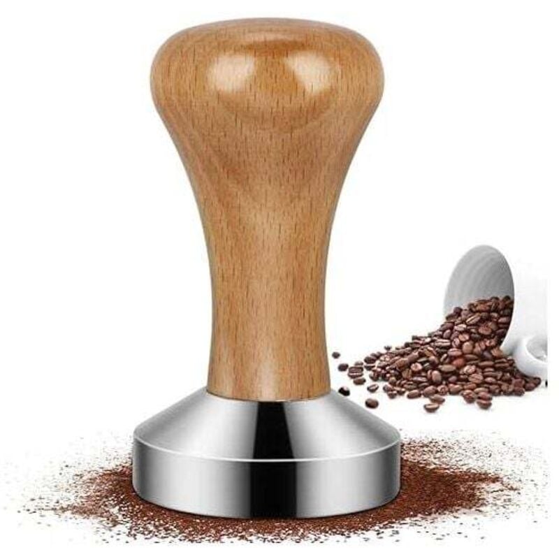 Espresso-Stampfer, Kaffee-Stampfer aus Edelstahl, Edelstahl-Kaffeepresse, Barista-Espresso-Stampfer für Kaffeemaschine