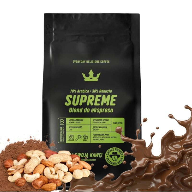 Espresso Supreme COFFEE HUNTER Espresso Supreme 1000g COFFEE HUNTER