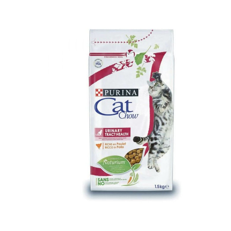 Katzenfutter mit Huhn, 1,5 kg, für die Gesundheit der Harnwege