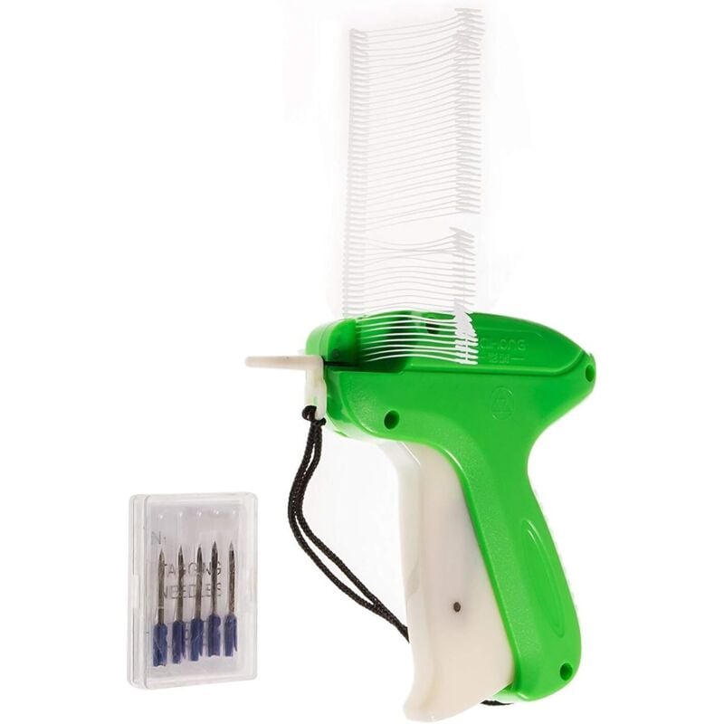 Etikettendrucker, Etikettierpistole, Bekleidungsetiketten, + 5 Ersatznadeln