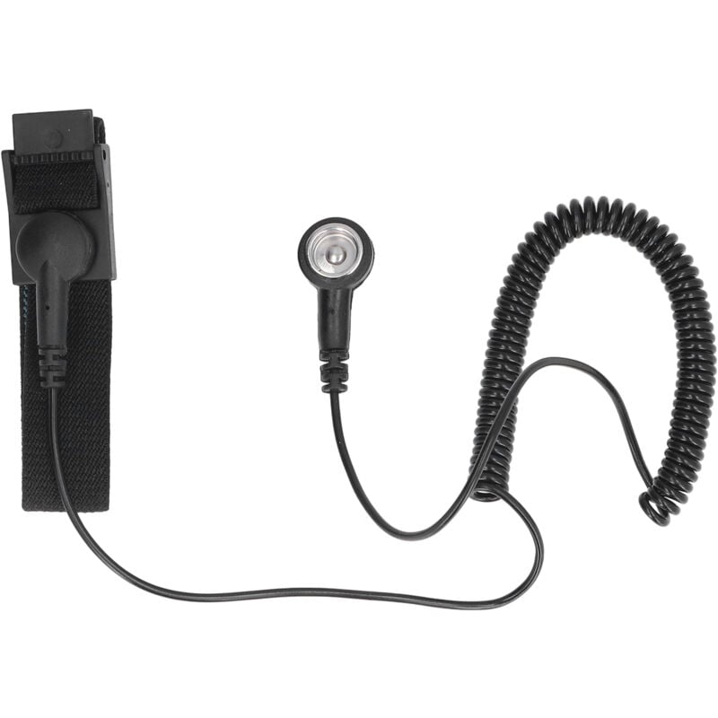 Eujgoov ESD-Antistatik-Armband, Antistatik-Armband, ESD-Antistatik-Armband (Schwarz)