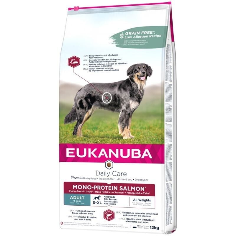 Eukanuba Dry Daily Care Adult Mono Protein Lachs12