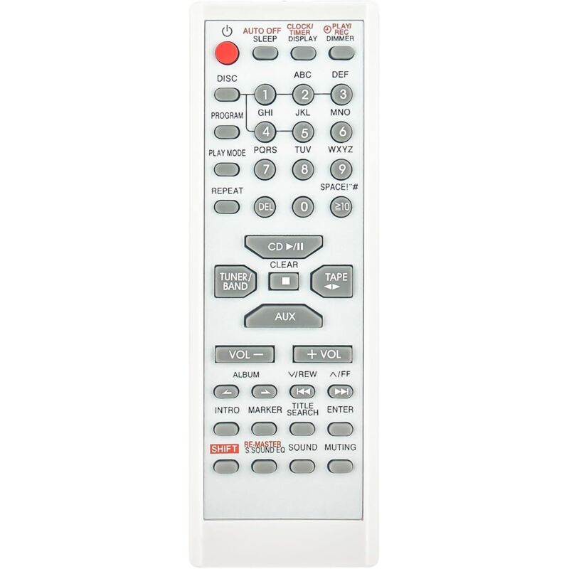 EUR7711060 Ersatzfernbedienung für Panasonic CD-Stereoanlage SA-PM28 SC-PM28 SAPM28 SCPM28 SA PM28 PM28