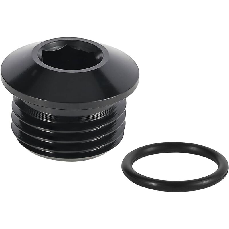 EVIL ENERGY 6AN Sechskant-Stecker (Außengewinde) mit AN6-O-Ring (1 Stück)